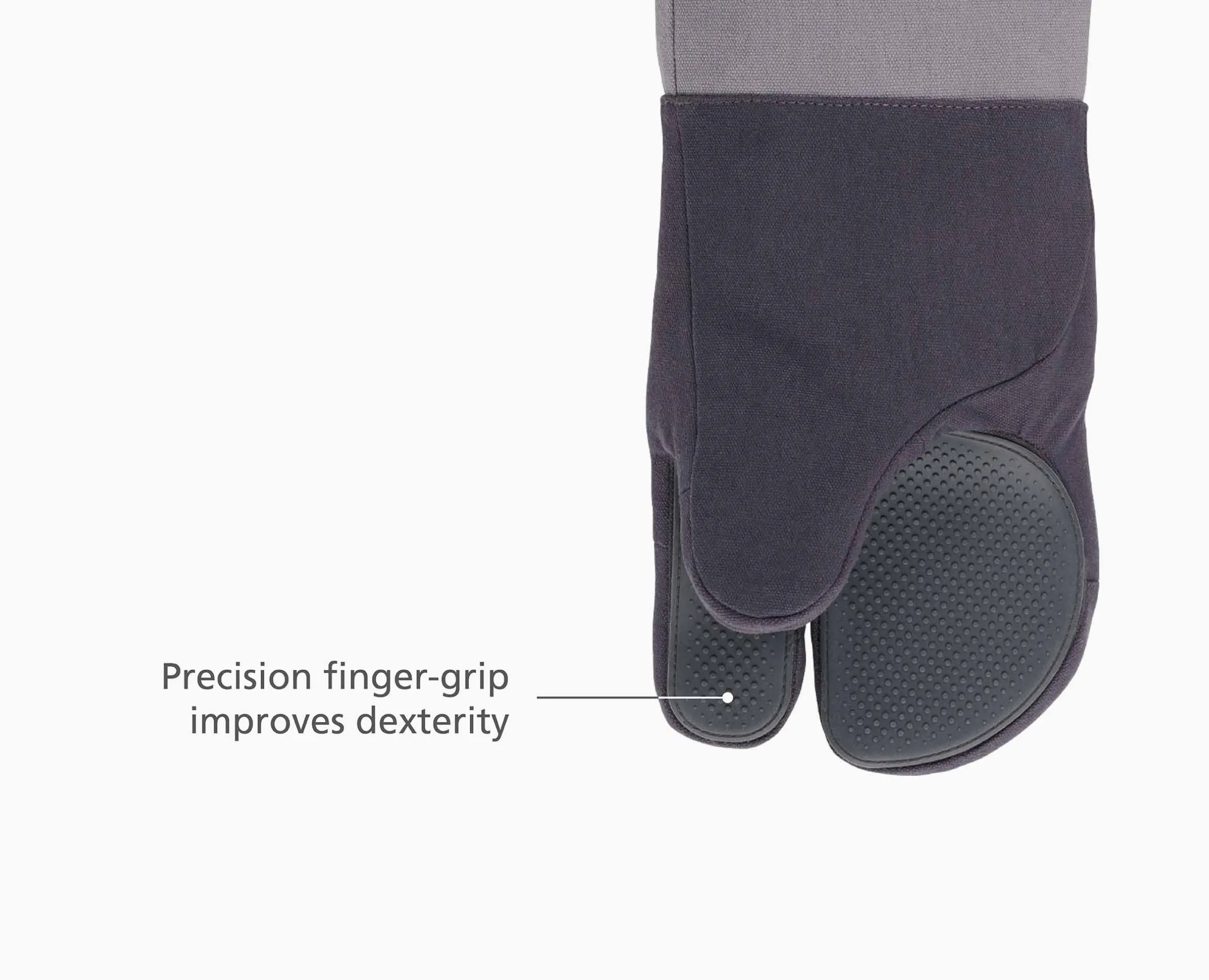 Gant de cuisine unique Pinch™ Easy-grip gris