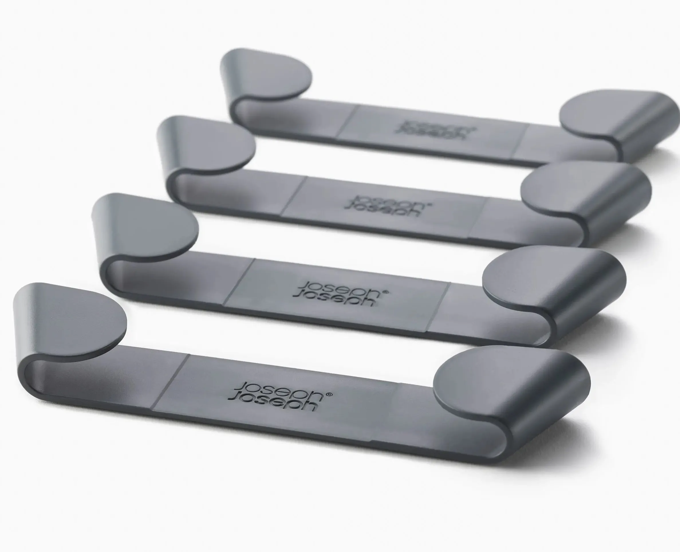 Lot de 4 Porte-couvercles de Casseroles en Gris CupboardStore™