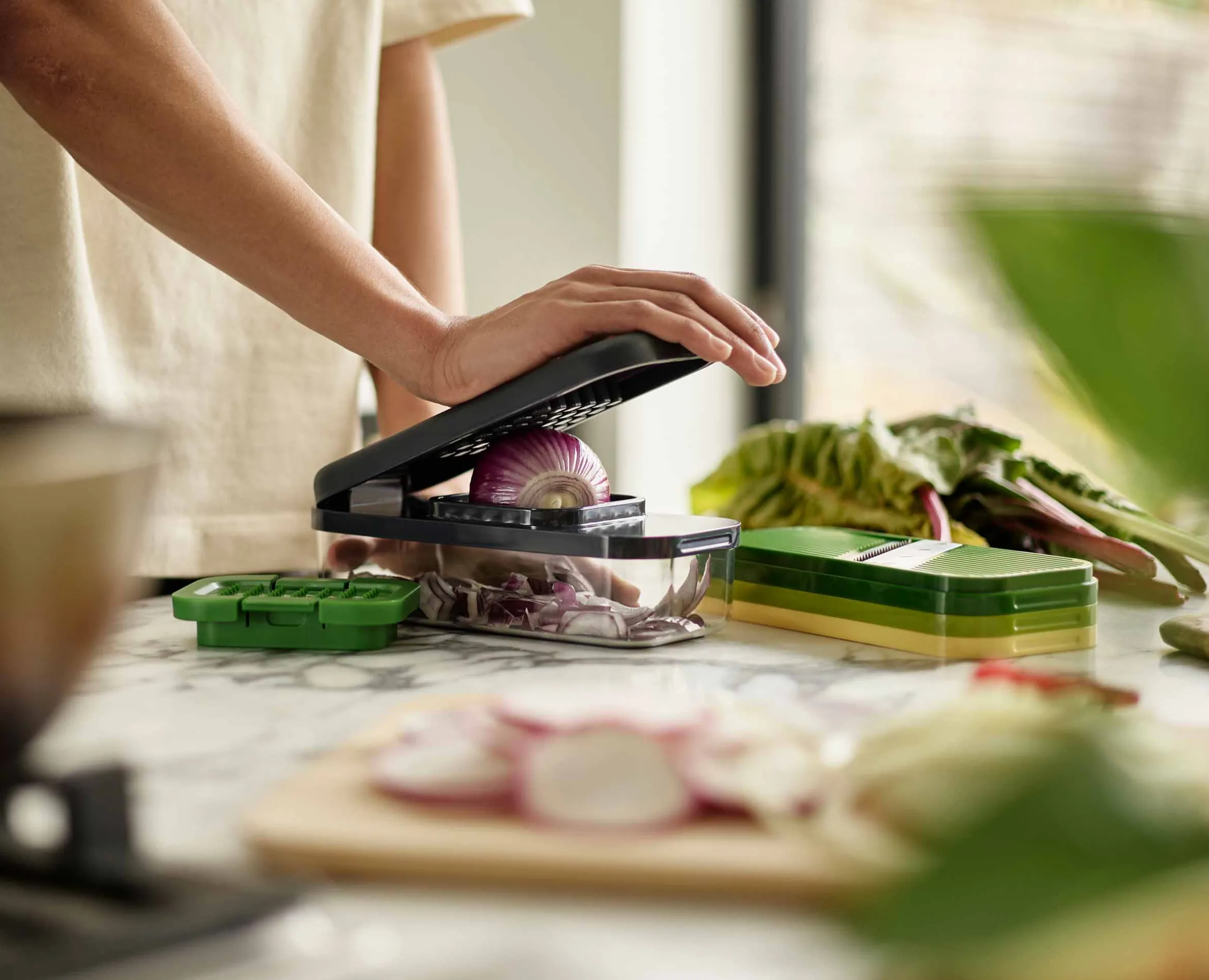 Multi-prep™ Compact ensemble pour préparation des aliments