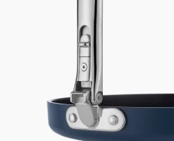 Poêle Anti-Adhésive de 28cm avec Poignée Pliable Bleue Space