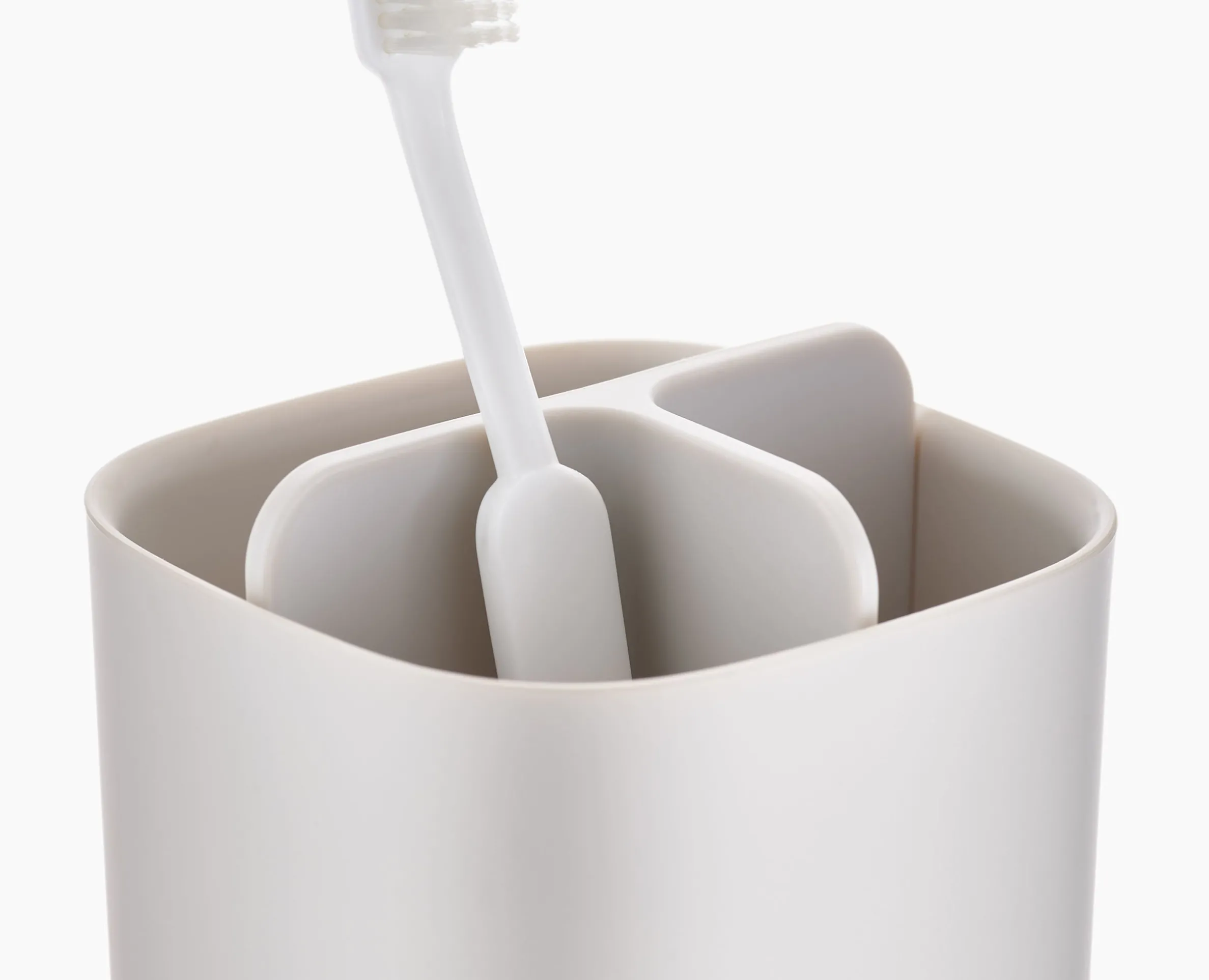 Porte Brosses à Dents Écru EasyStore™