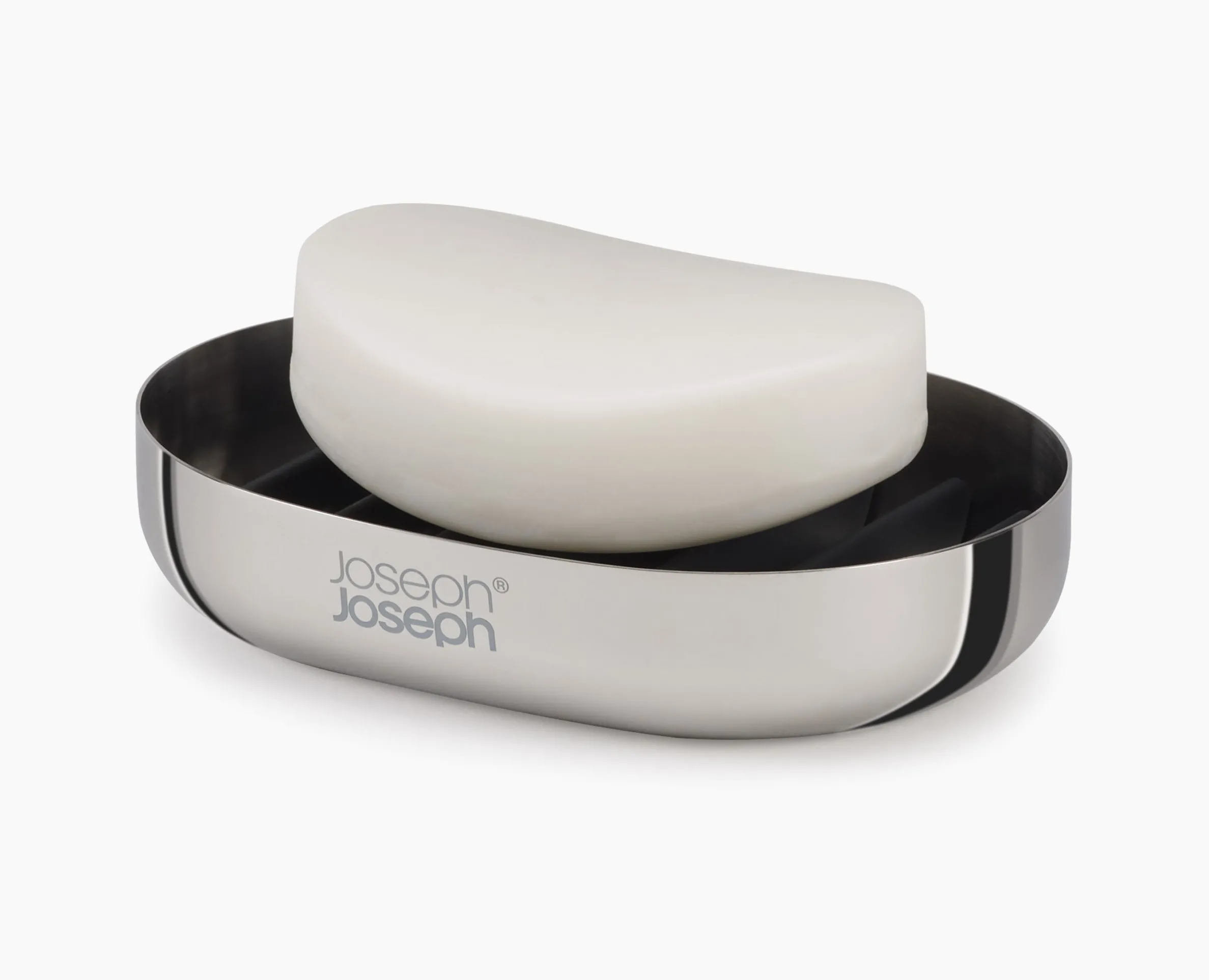Porte-Savon Avec Égouttoir Inox EasyStore™ Luxe