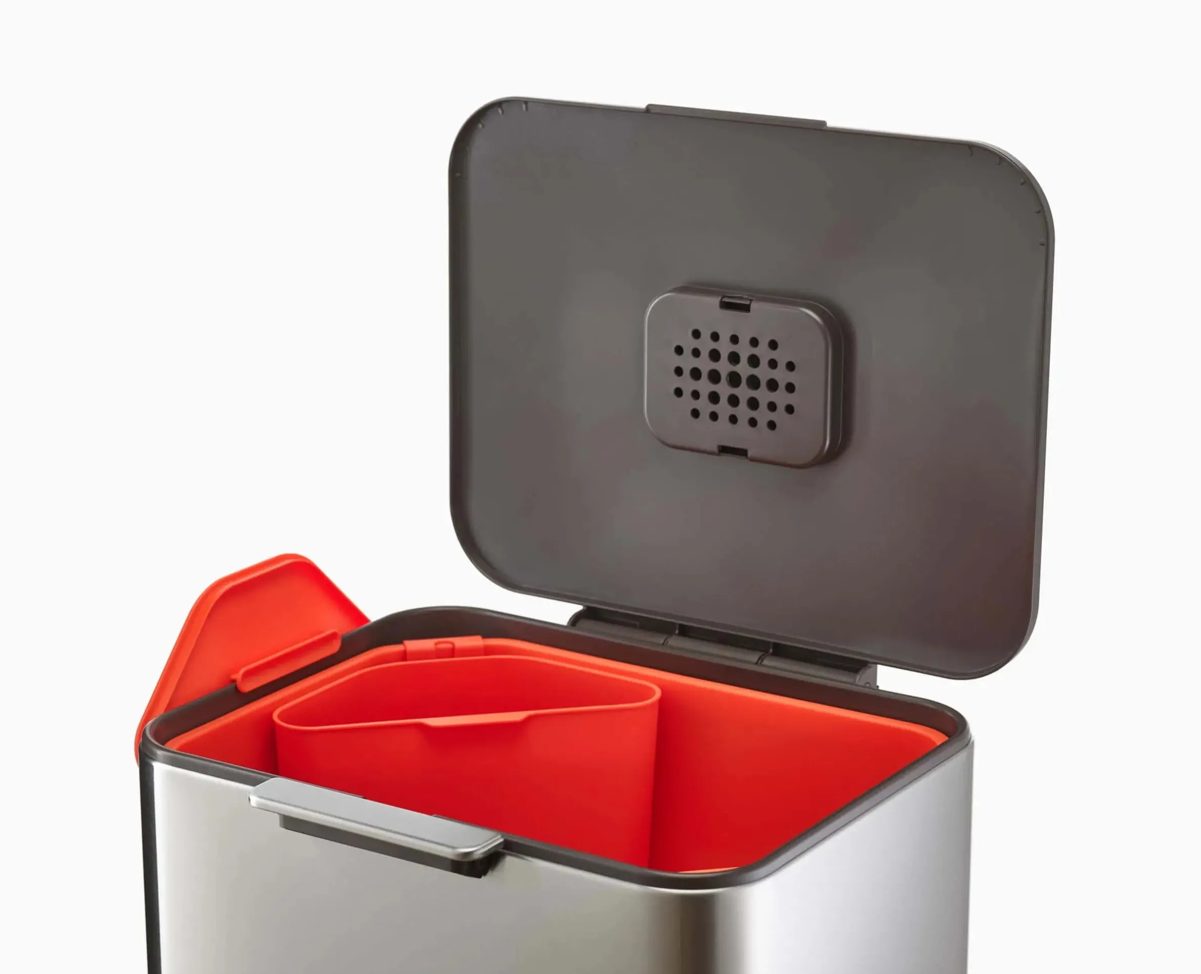 Poubelle de Tri 60l Inox Totem Max