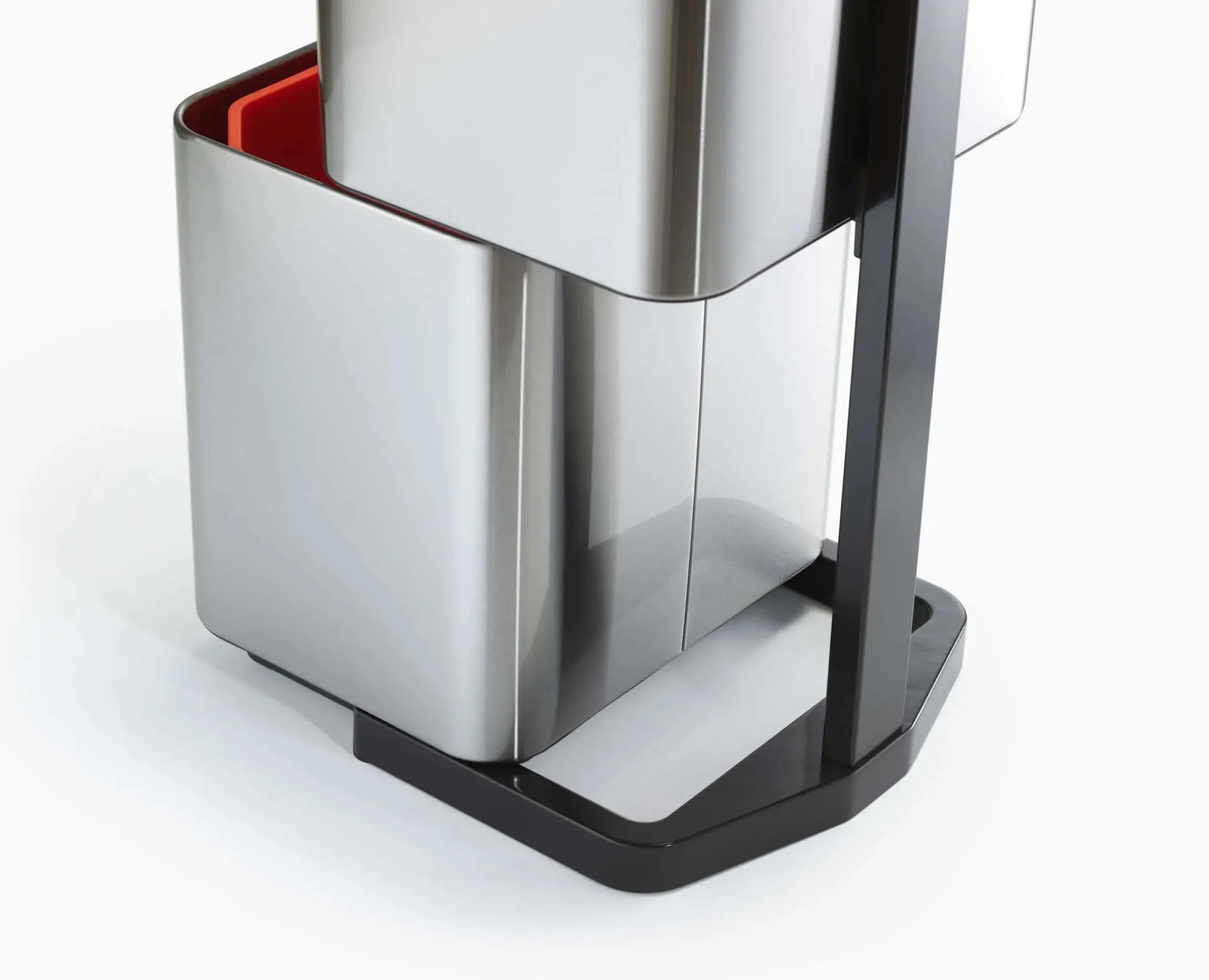 Poubelle de Tri 60l Inox Totem Max