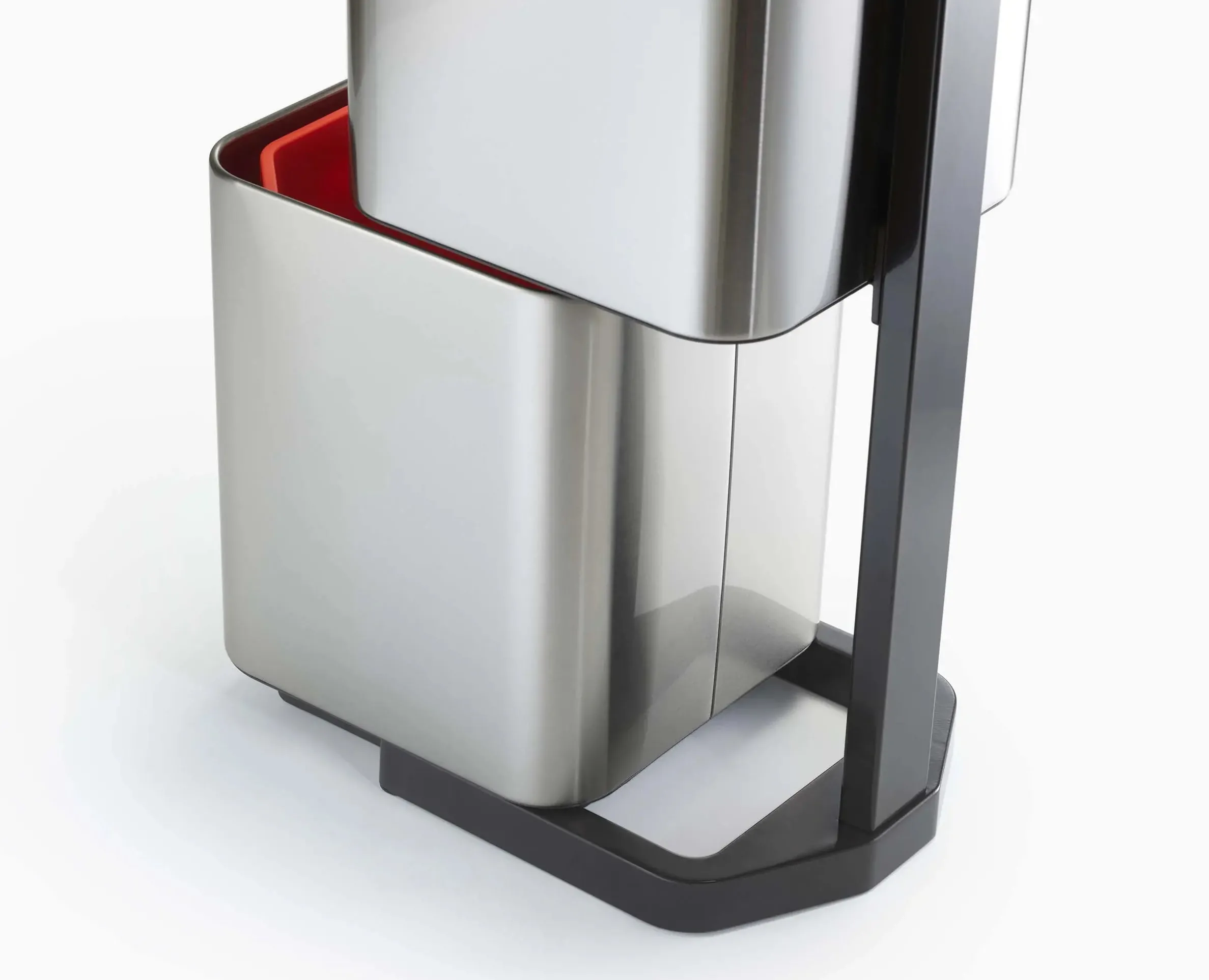 Poubelle de Tri Sélectif Inox 40 Litres Totem
