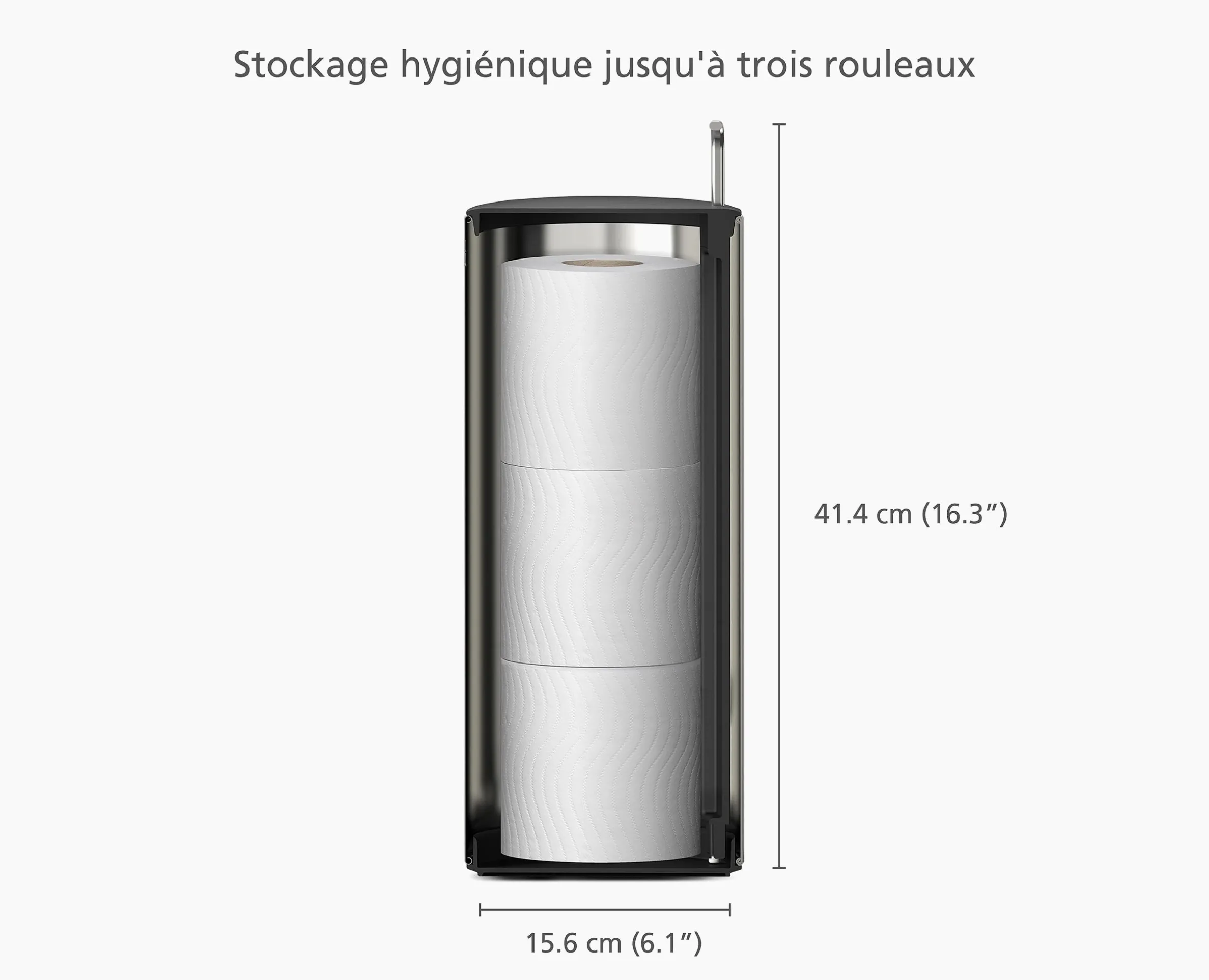 Rangement Pour Papier Toilette Easystore™ Luxe