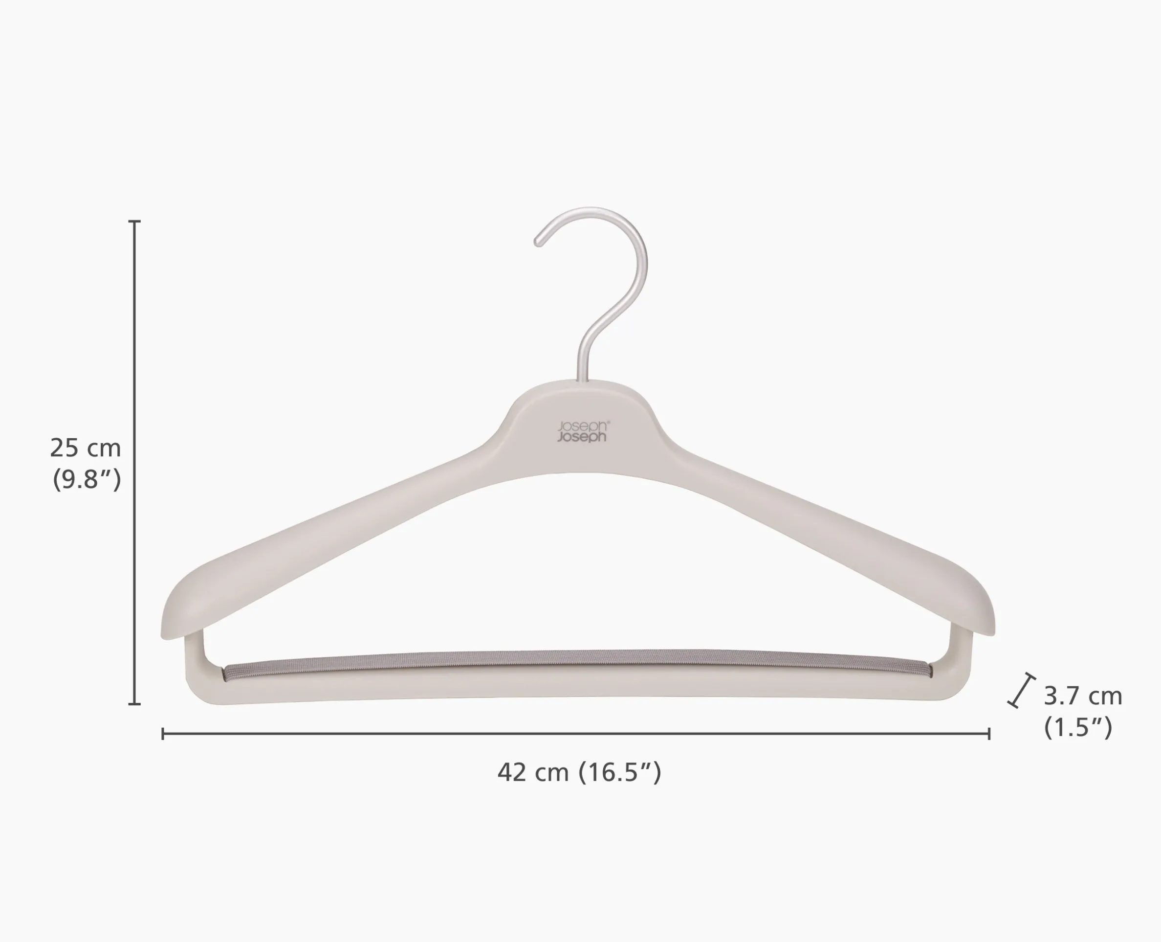 Set de 2 cintres écrus pour costumes et manteaux Orderly™