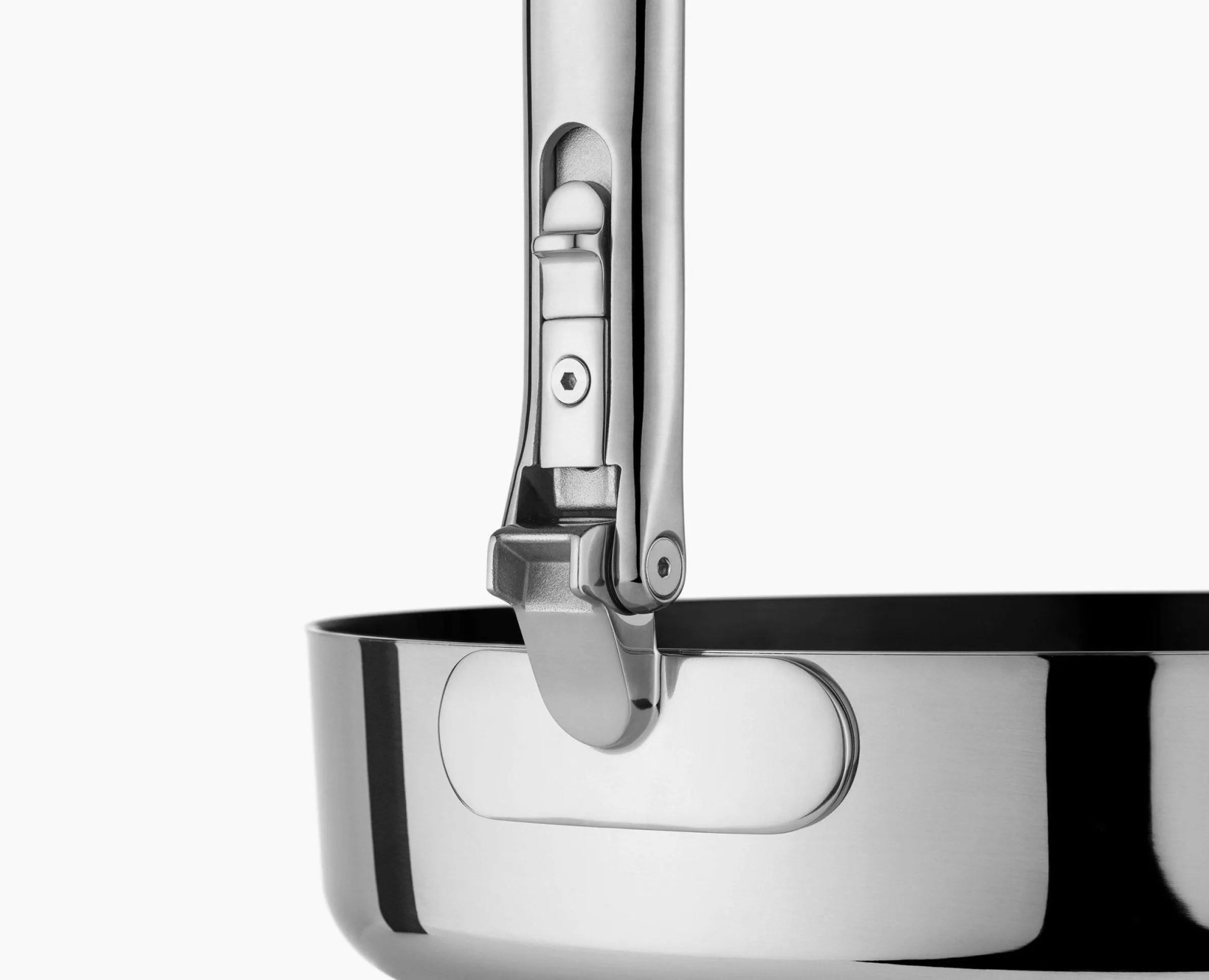 Set de 2 Poêles à Frire Anti-adhésives en Inox Space Steel