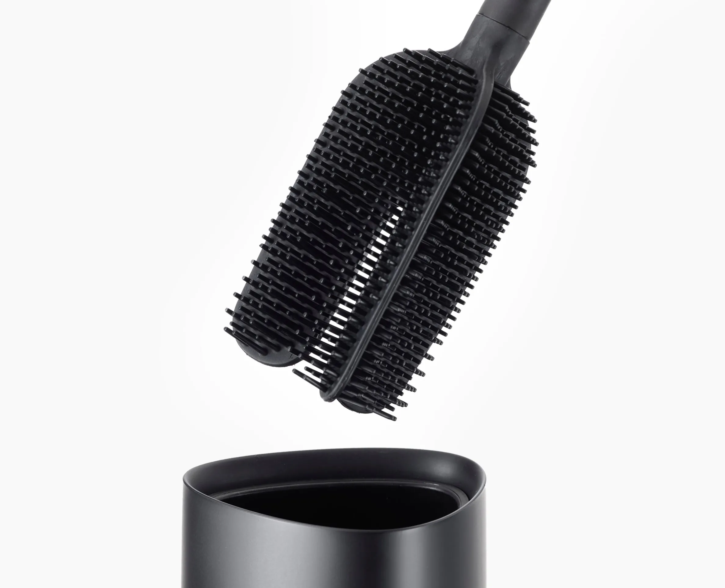 Set De Démarrage Flex™ 360 Brosse De Toilettes Noire Mate